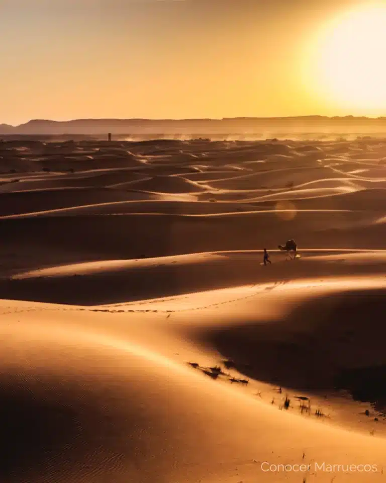 Atardecer en la dunas de ErgChebbi
