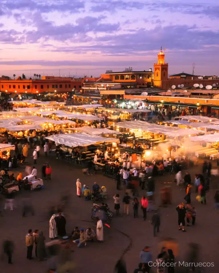 LLegada-al-centro-de-la-medina-de-Marrakech