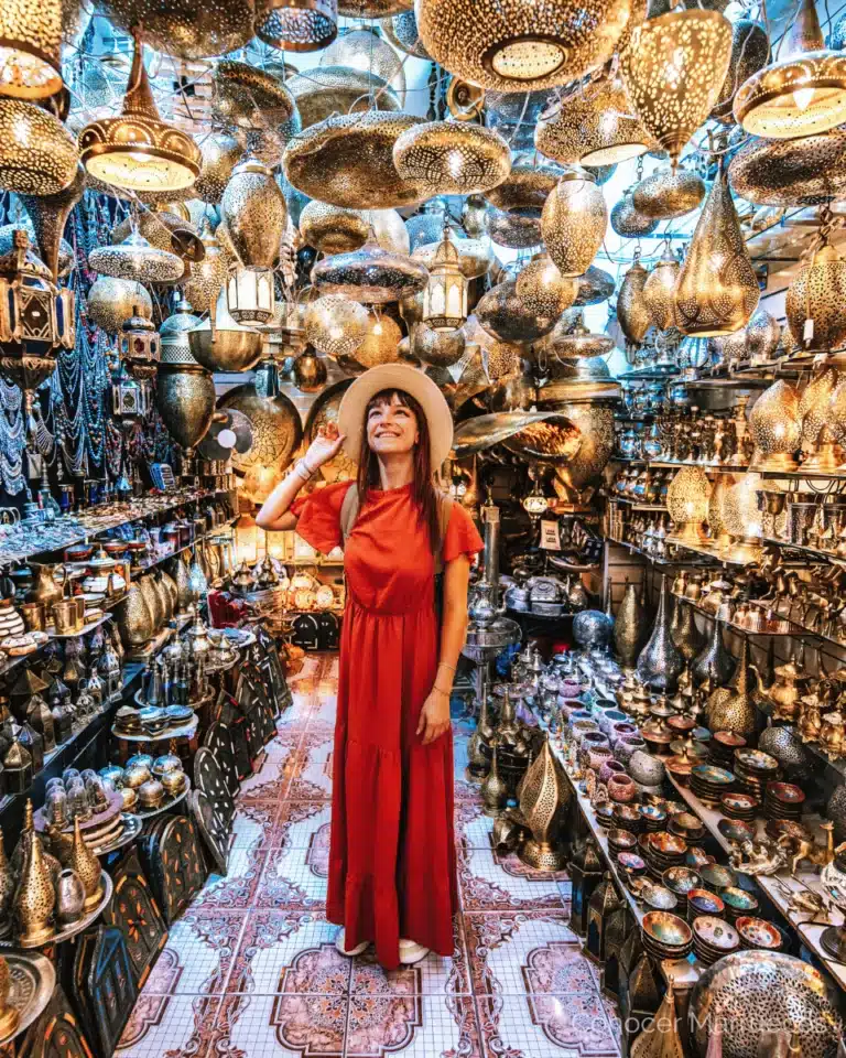 Mercado de Marrakech. Un lugar laberíntico con mucho encanto.